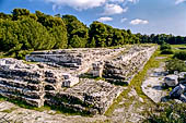 Siracusa, Parco Archeologico Neapolis. Ara di Gerone (III sec. a.C.) 